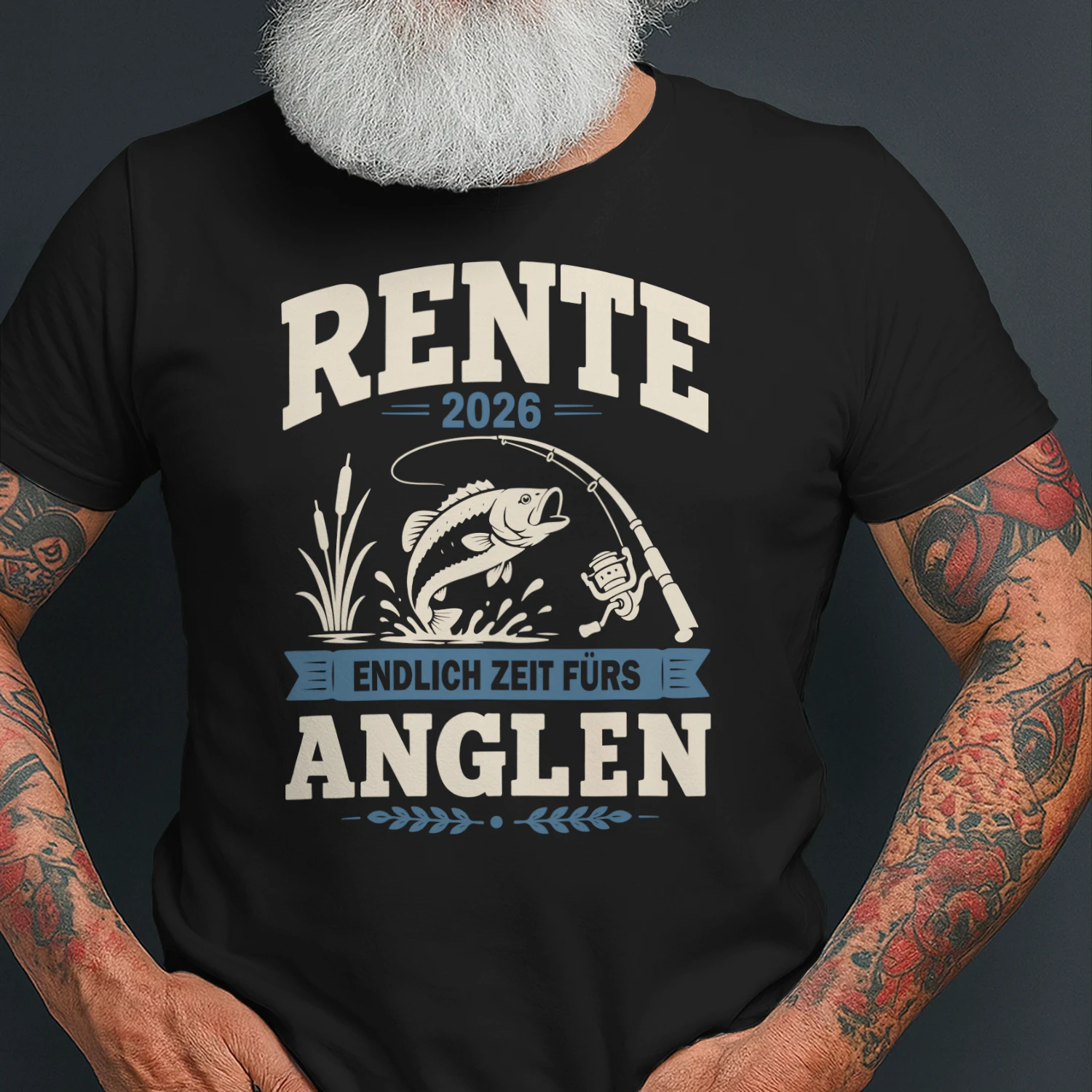 Rente 2026 Angeln Hobby Geschenk für den Ruhestand Classic Unisex T-shirt