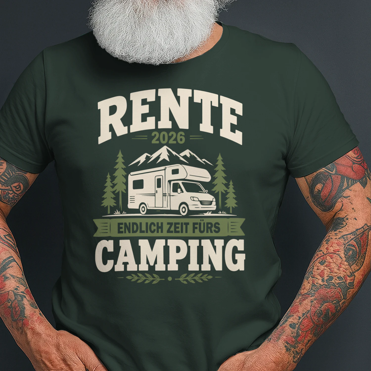 Rente 2026 Camping Hobby Geschenk für den Ruhestand Classic Unisex T-shirt