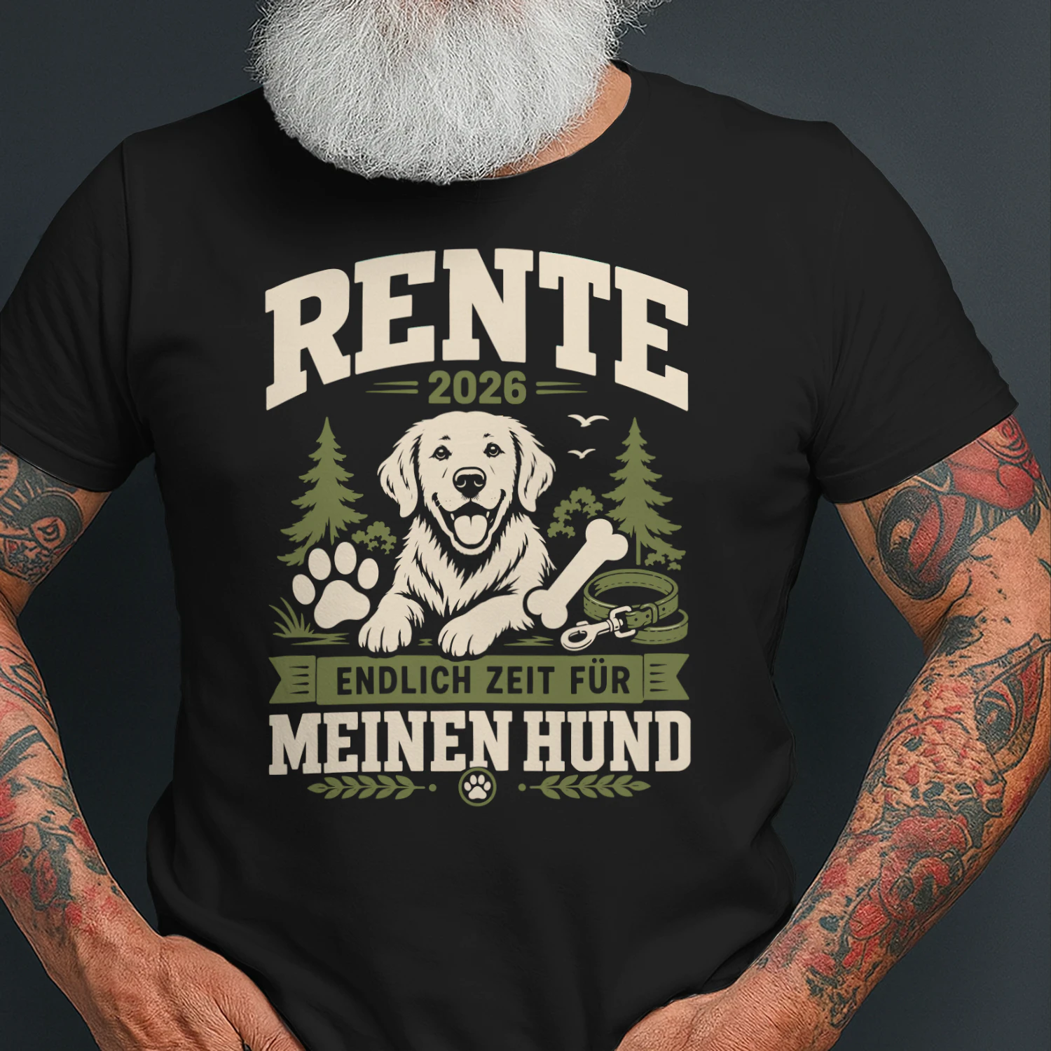 Rente 2026 Hund Hobby Geschenk für den Ruhestand Classic Unisex T-shirt