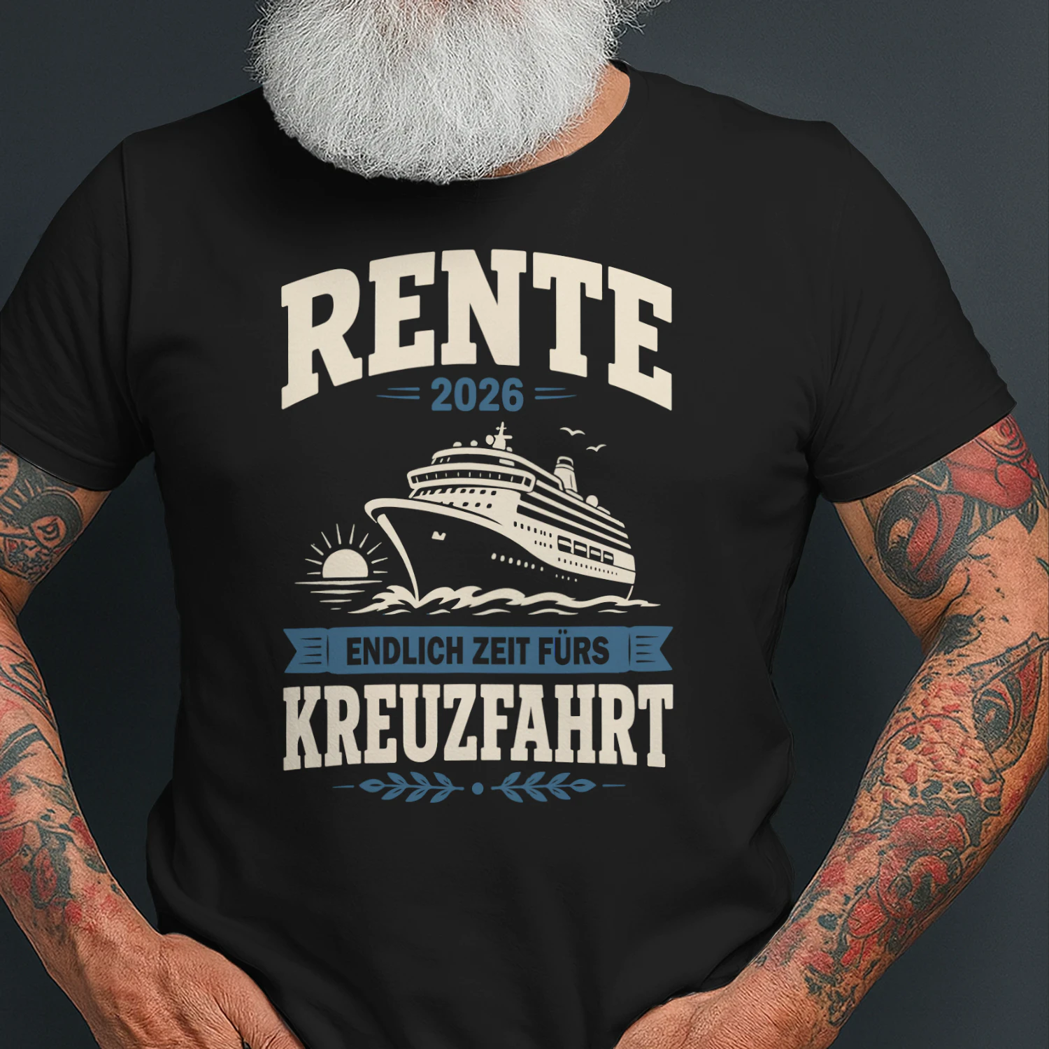 Rente 2026 Kreuzfahrt Hobby Geschenk für den Ruhestand Classic Unisex T-shirt
