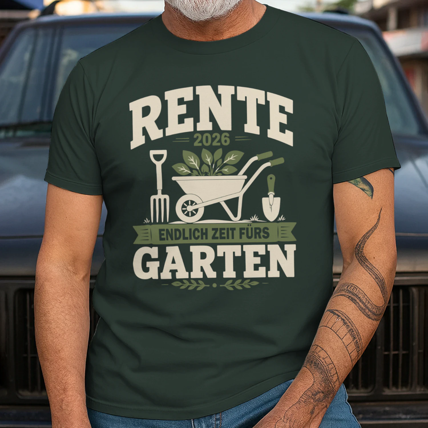 Rente 2026 Garten Hobby Geschenk für den Ruhestand Classic Unisex T-shirt
