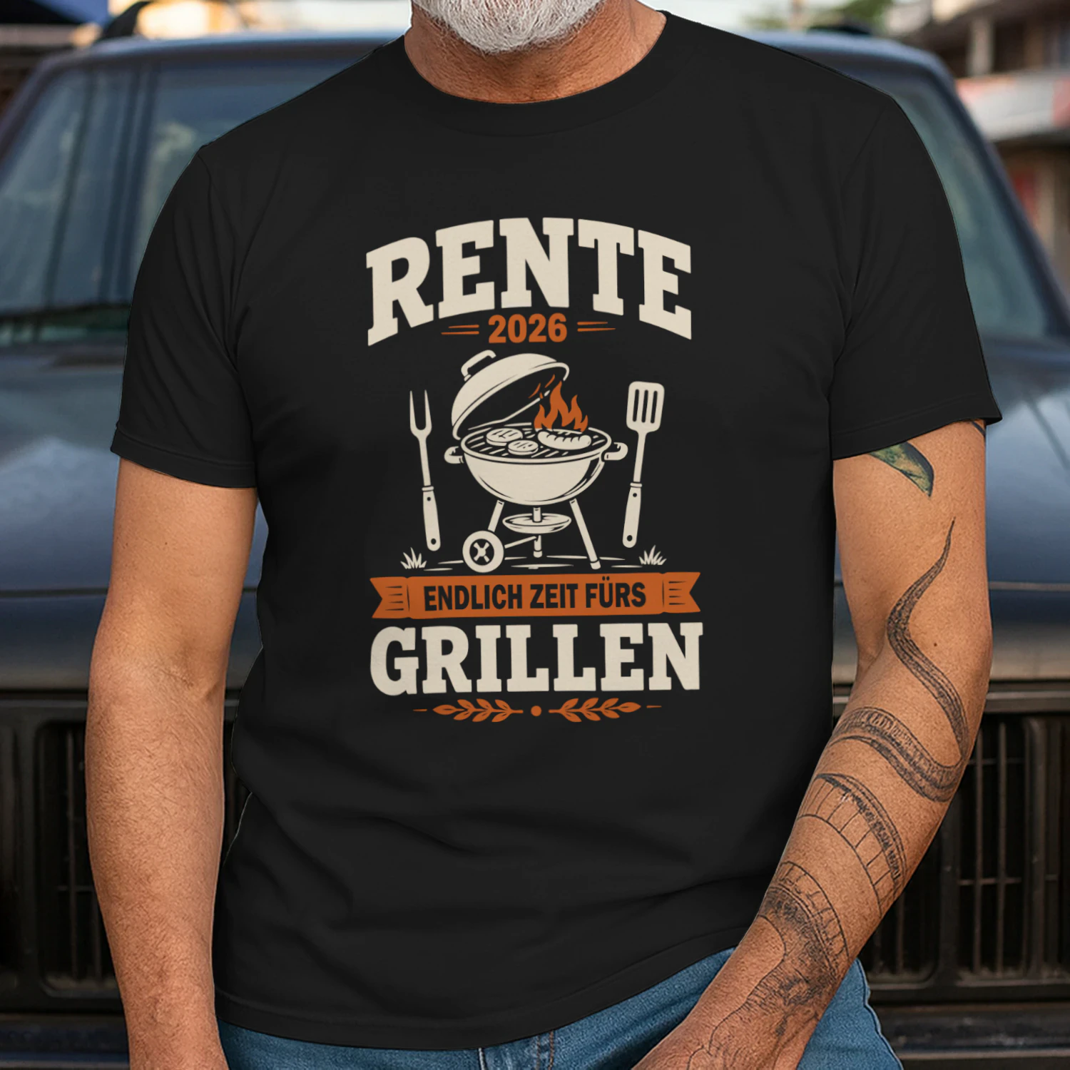 Rente 2026 Grillen Hobby Geschenk für den Ruhestand Classic Unisex T-shirt