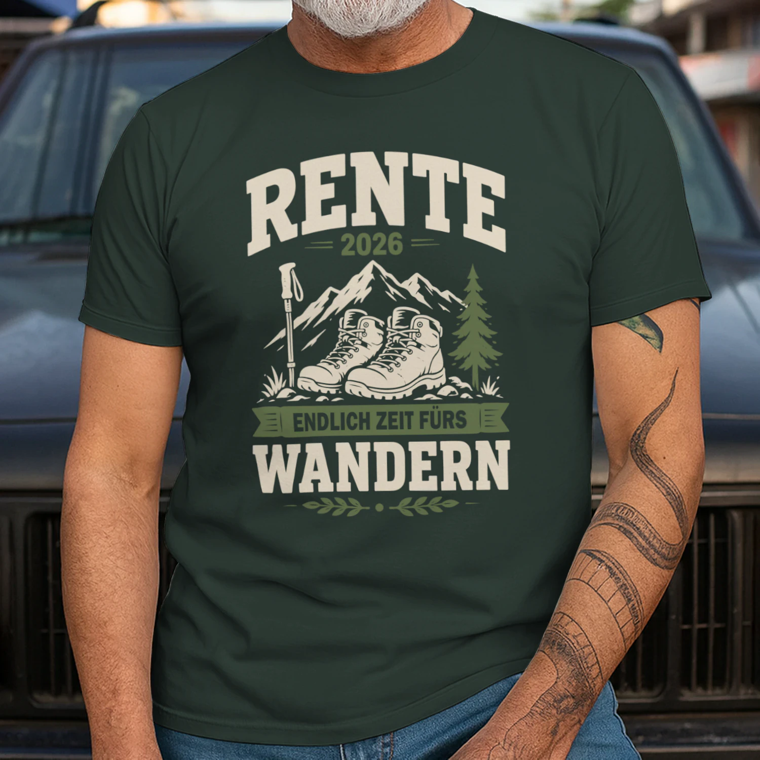 Rente 2026 Wandern Hobby Geschenk für den Ruhestand Classic Unisex T-shirt