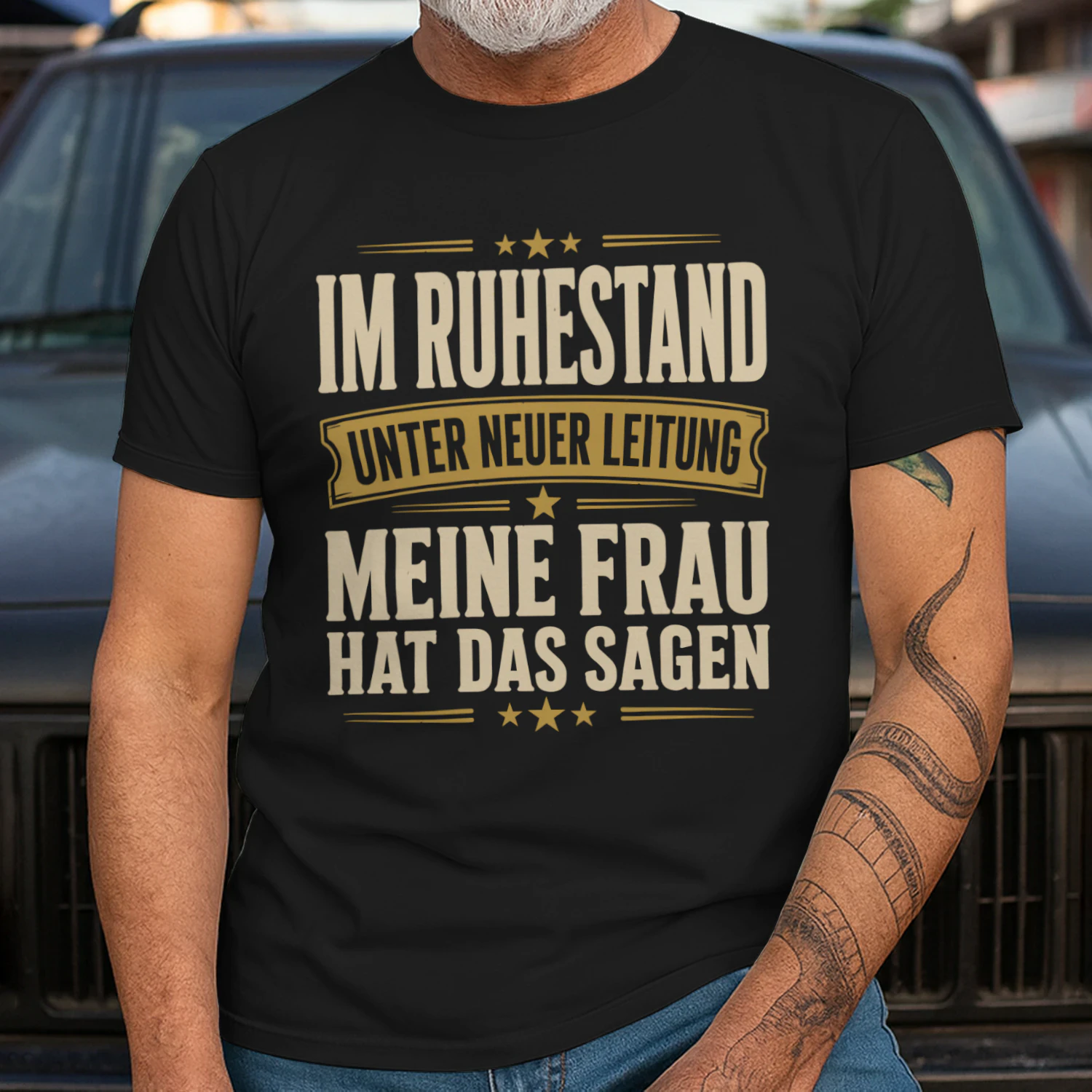  Im Ruhestand Unter Neuer Leitung Meine Frau Hat Das Sagen Geschenk Classic Unisex T-shirt