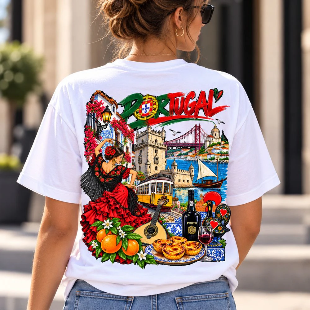 Portugal Football Pride T-Shirt (Second First) – Portuguese Flag & Soccer Design