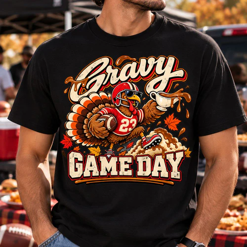 Gravy Game Day t-shirt