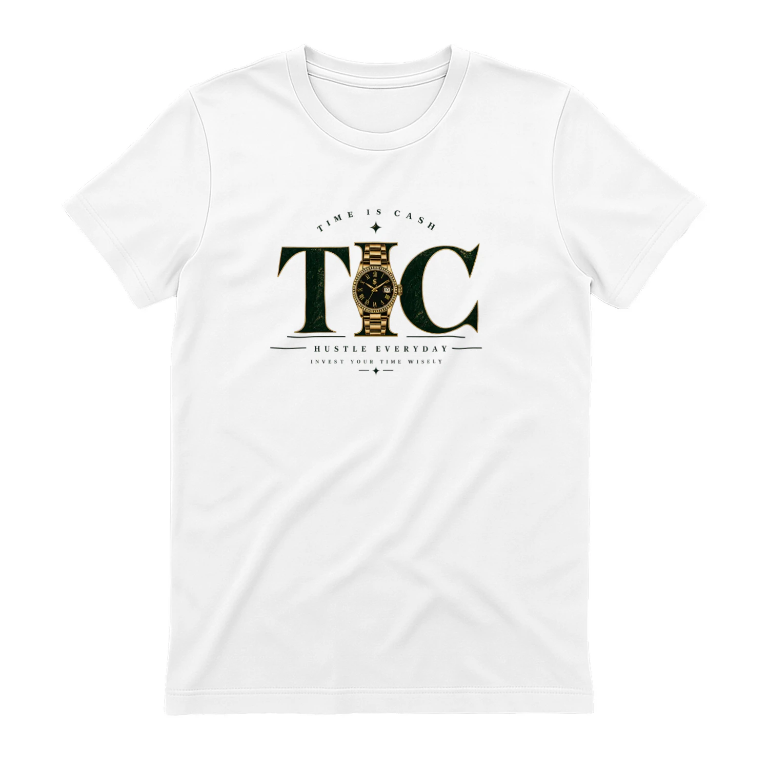 TIME IS CASH — Graphic T-Shirt