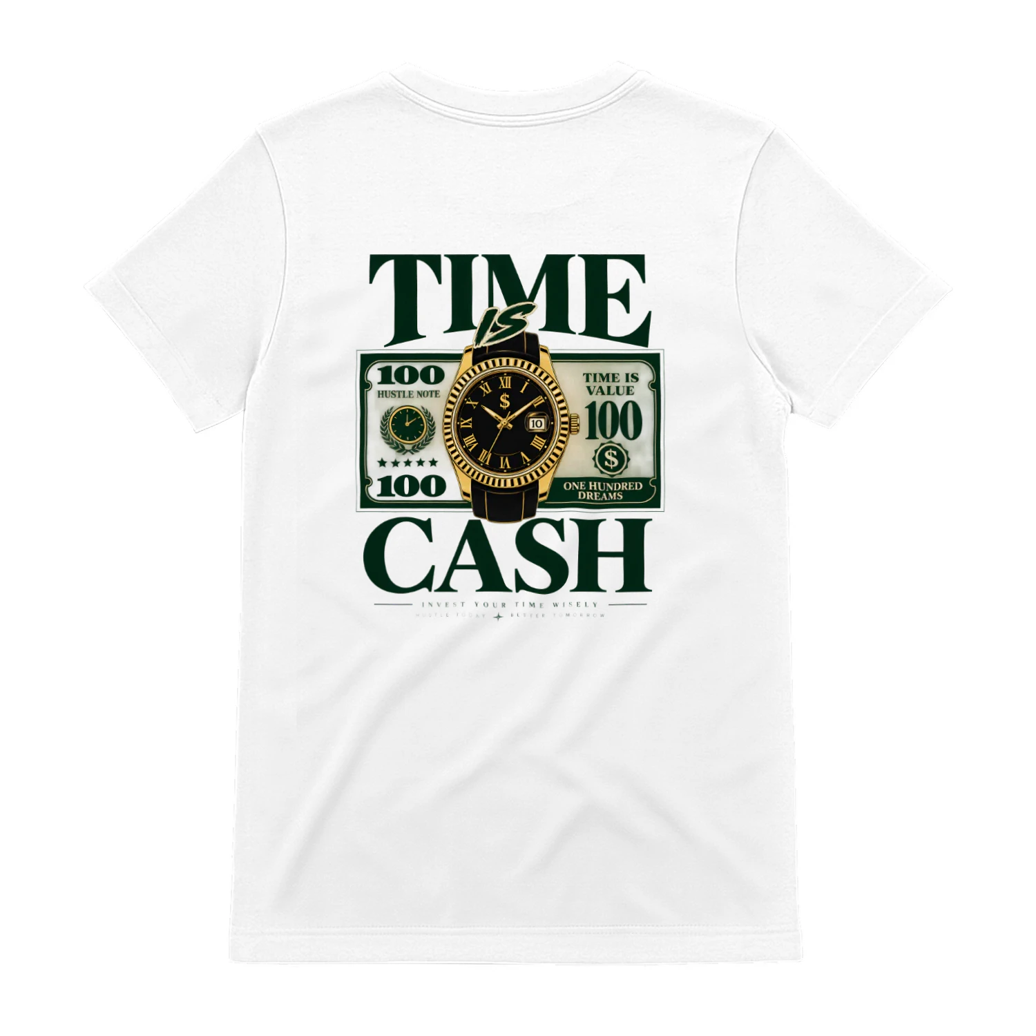 TIME IS CASH — Graphic T-Shirt