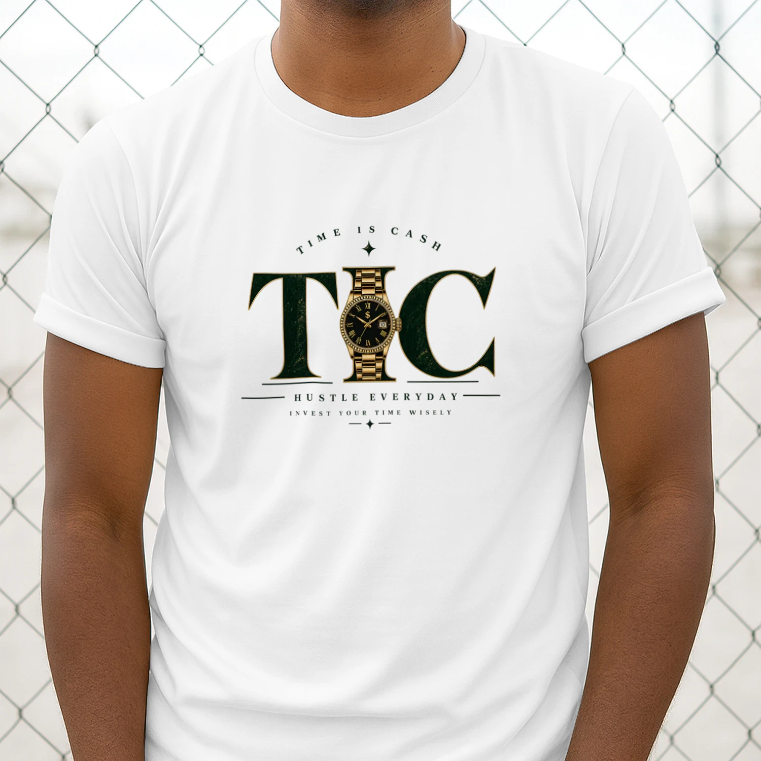 TIME IS CASH — Graphic T-Shirt