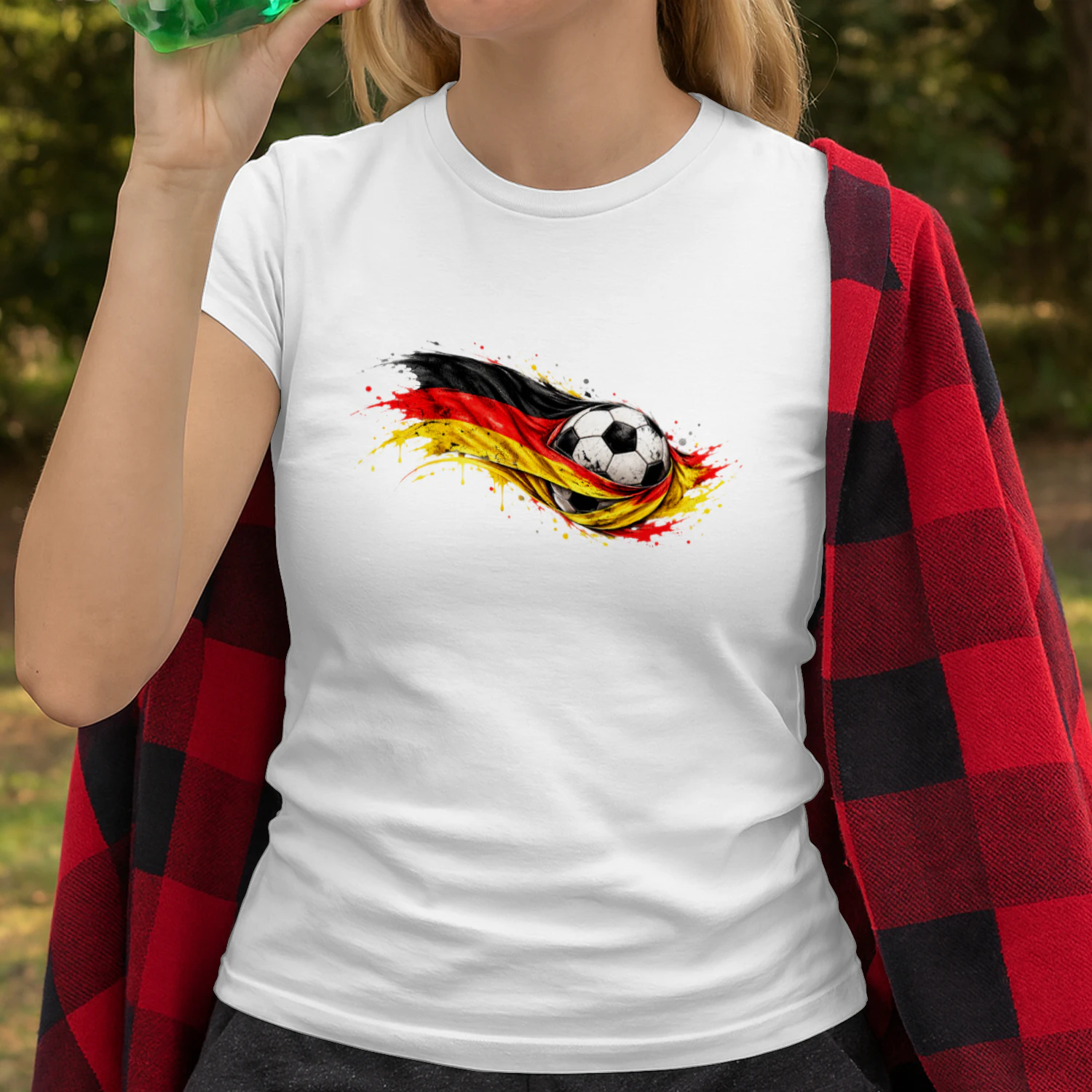 Germany Football Pride T-Shirt – German Flag & Soccer Design