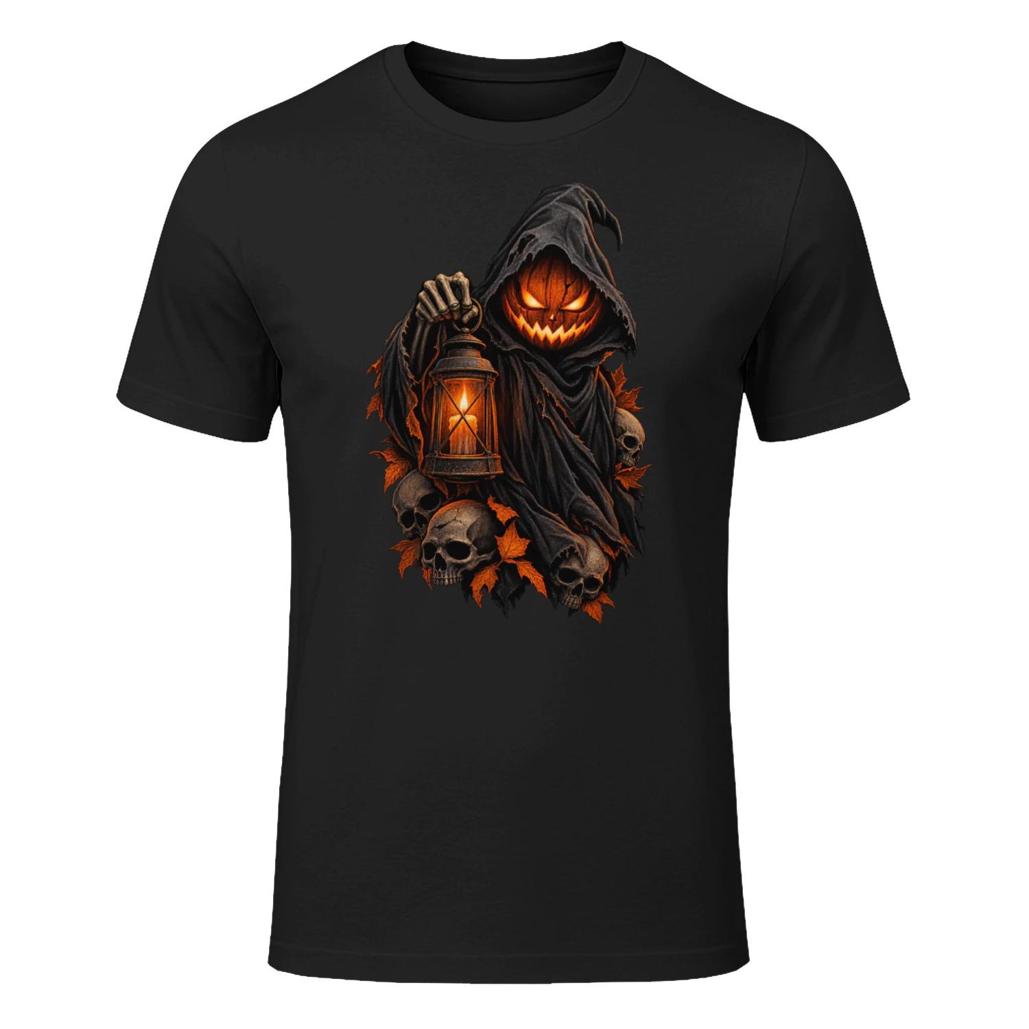 Pumpkin Reaper Gothic Halloween Unisex T-Shirt