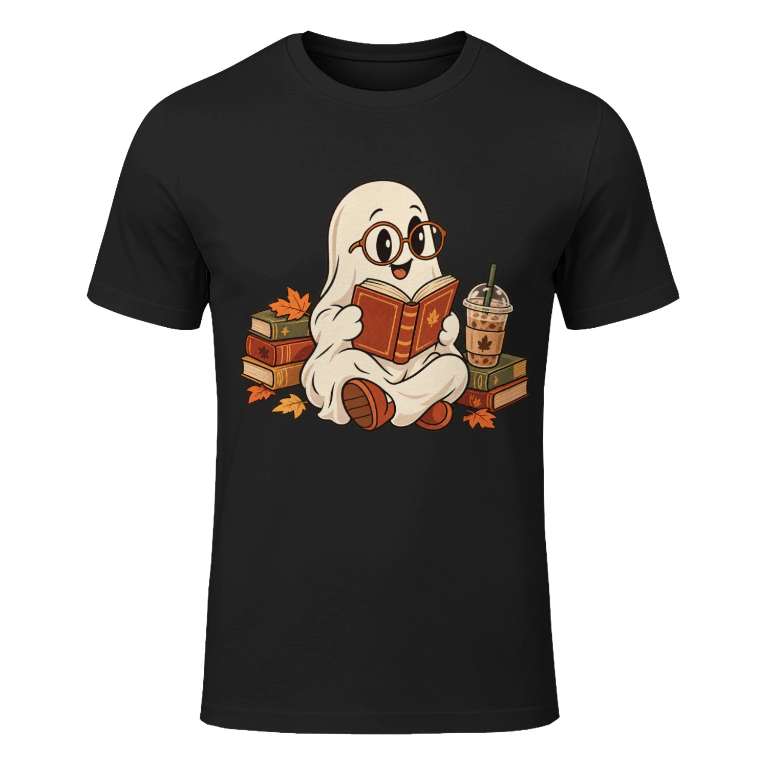1930s Retro Spooky Bookish Ghost | Heavyweight Graphic Tee