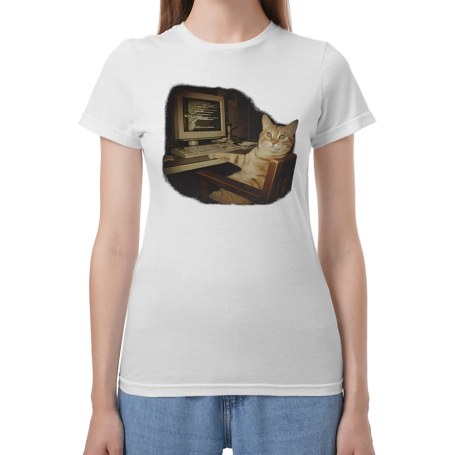 Computer Cat