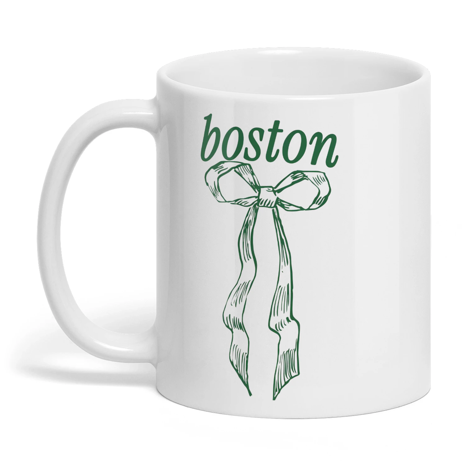 Boston Celtics Coquette Bow