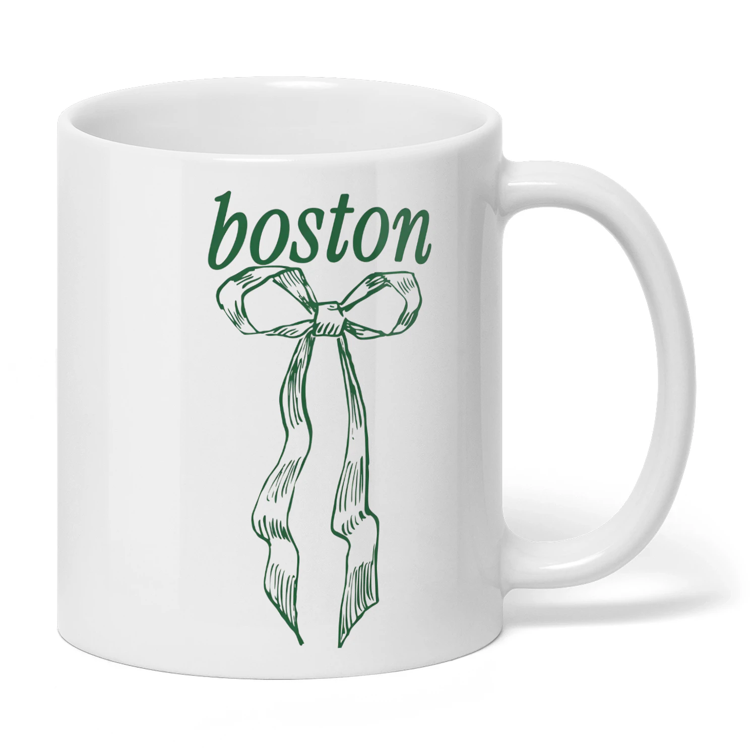 Boston Celtics Coquette Bow