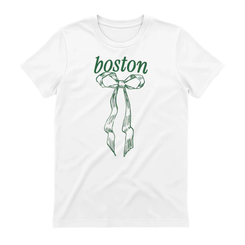 Boston Celtics Coquette Bow