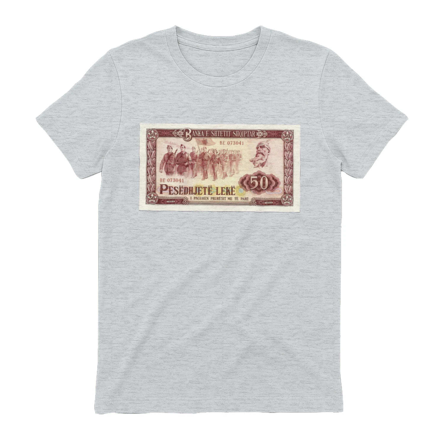 Albanian funny tshirt 500 Lek 50 Lek