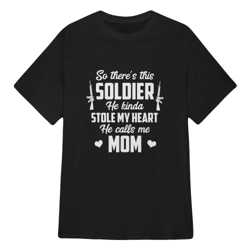 Army Mom Soldier Stole My Heart Decal