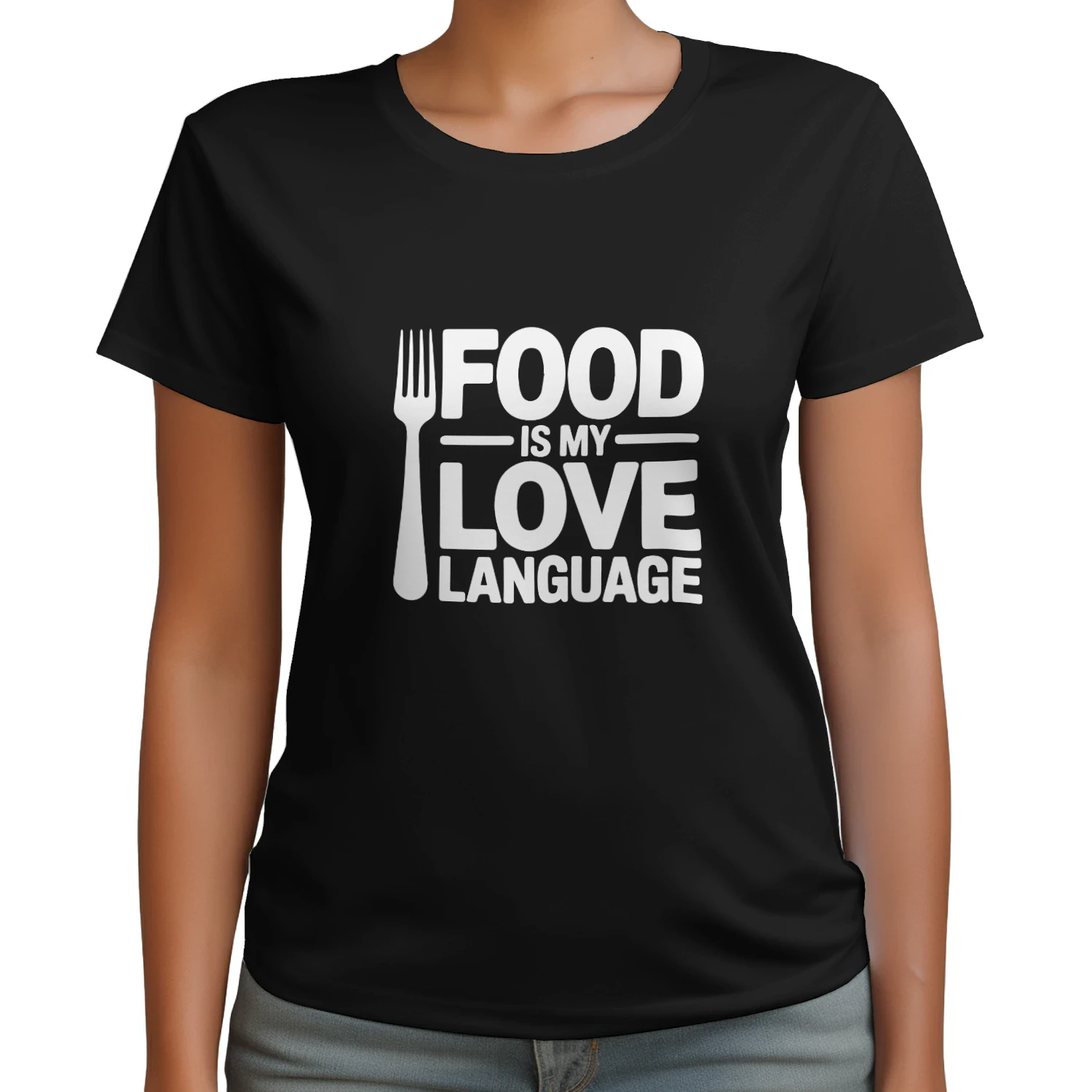 Food Is My Love Language Food Lover Chef Cook Foodie T-Shirt For Men Women (2)