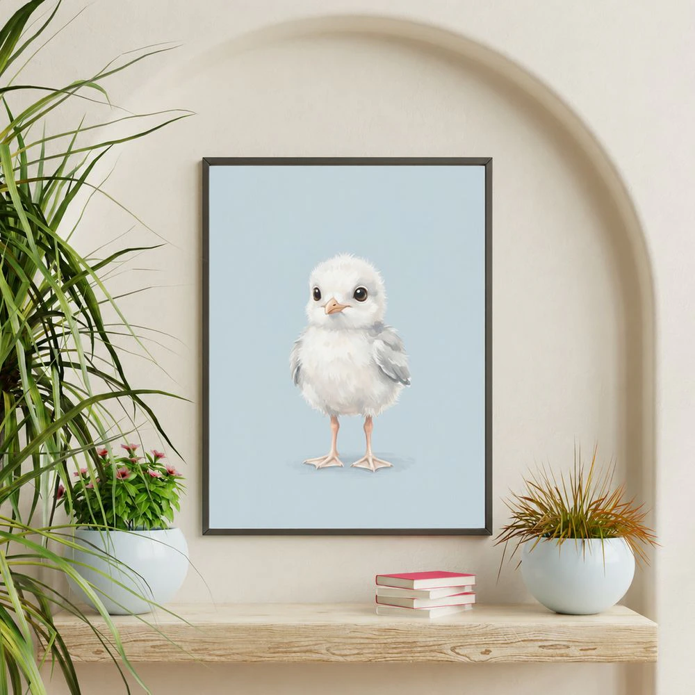 Baby Seagull Print