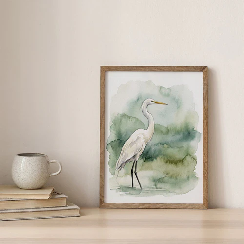 Heron Wall Art