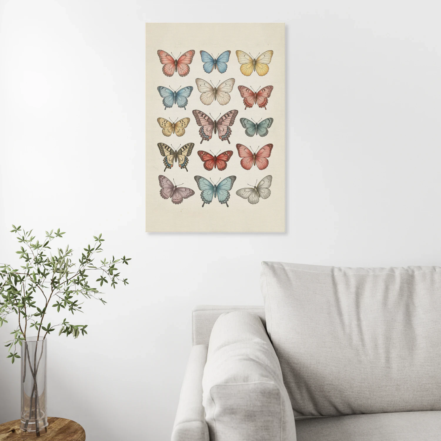 Vintage Butterfly Wall Art
