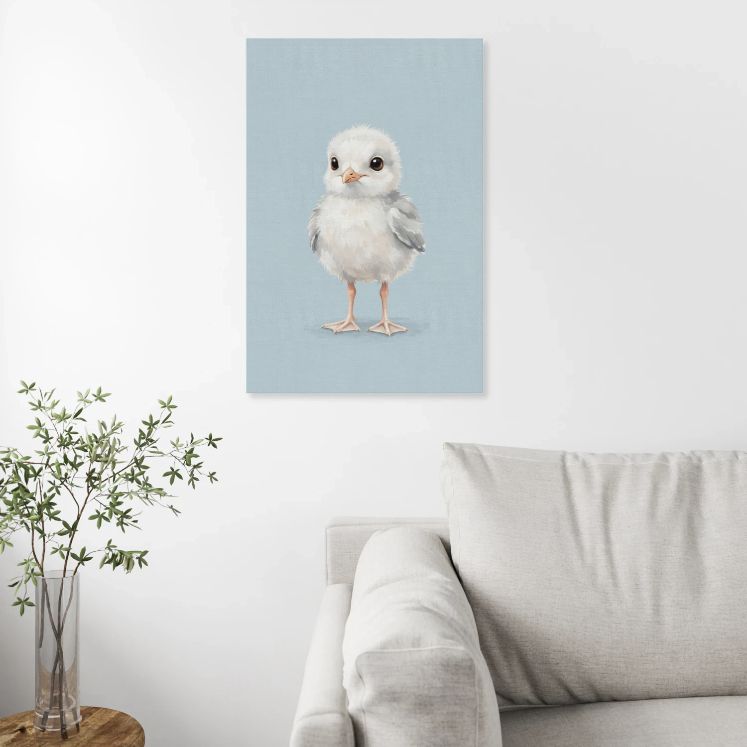 Baby Seagull Print