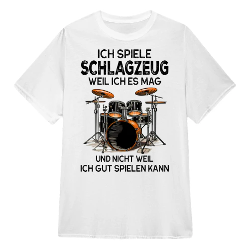 ICH SPIELE SCHLAGZEUG
