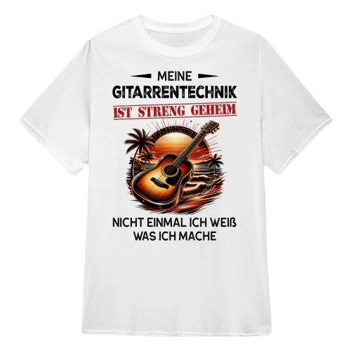 Meine Gitarrentechnik Ist Streng Geheim