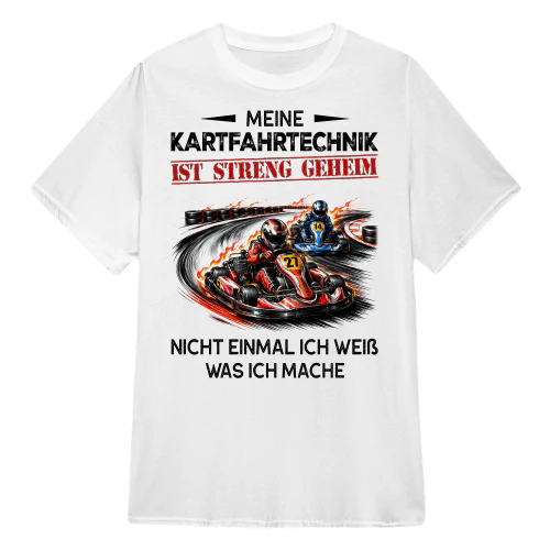 Meine Kartfahrtechnik Ist Streng Geheim