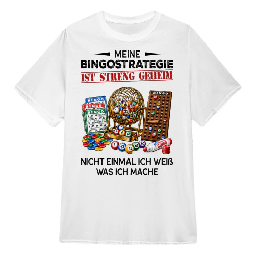Meine Bingostrategie Ist Streng Geheim