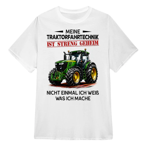 Meine Traktorfahrtechnik Ist Streng Geheim