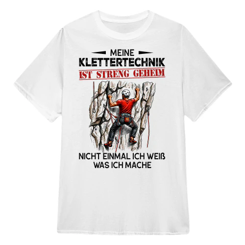 Meine Klettertechnik Ist Streng Geheim