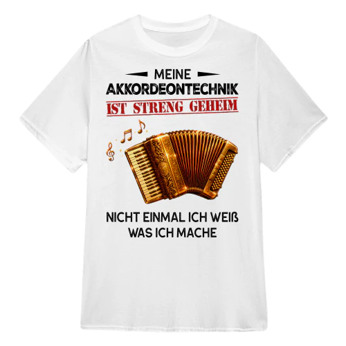 Meine Akkordeontechnik Ist Streng Geheim