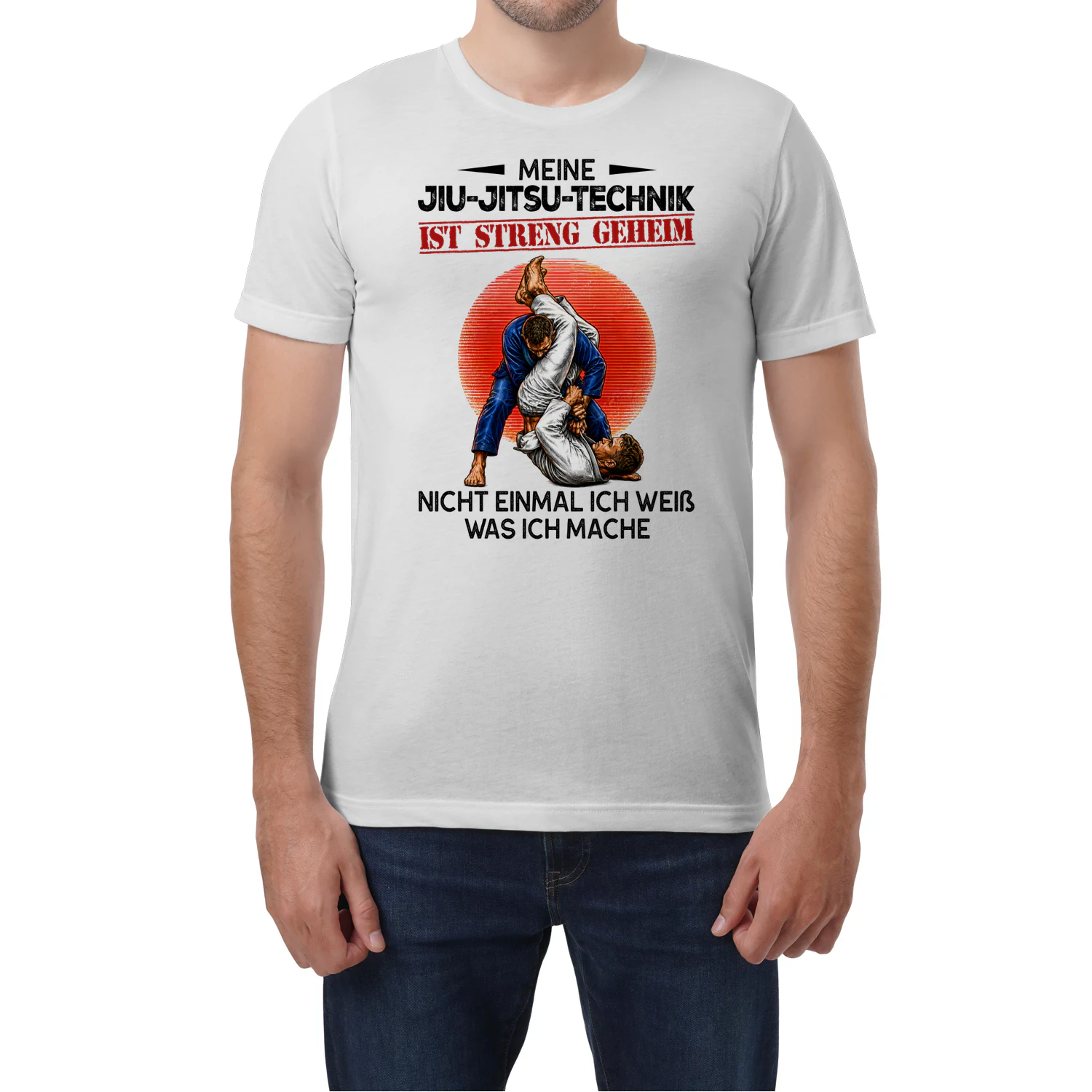 Meine Jiu-jitsu-technik Ist Streng Geheim
