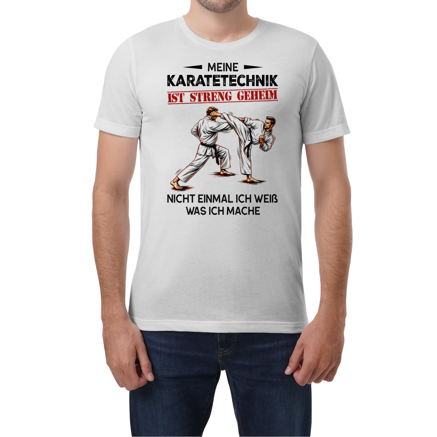 Meine Karatetechnik Ist Streng Geheim