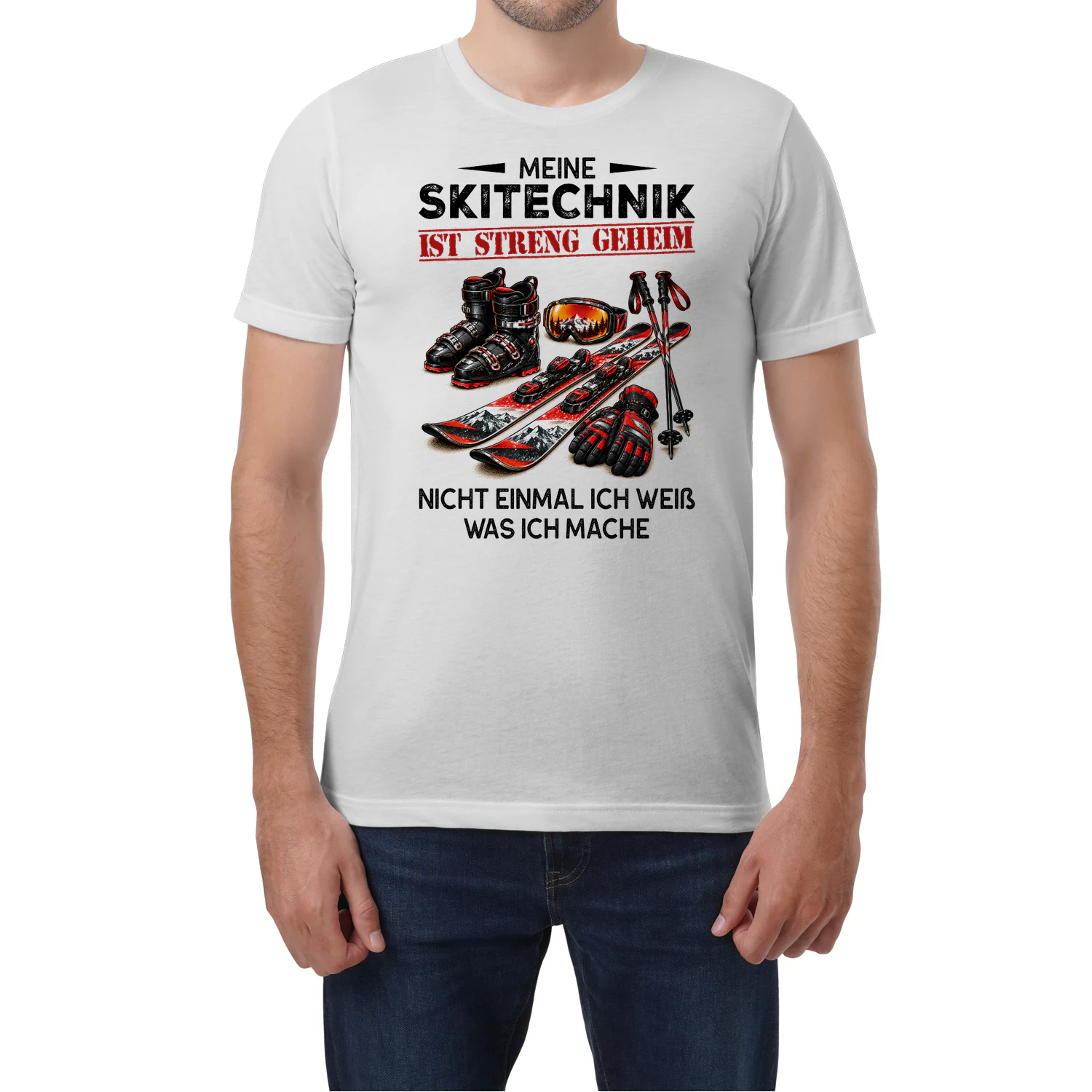Meine Skitechnik Ist Streng Geheim