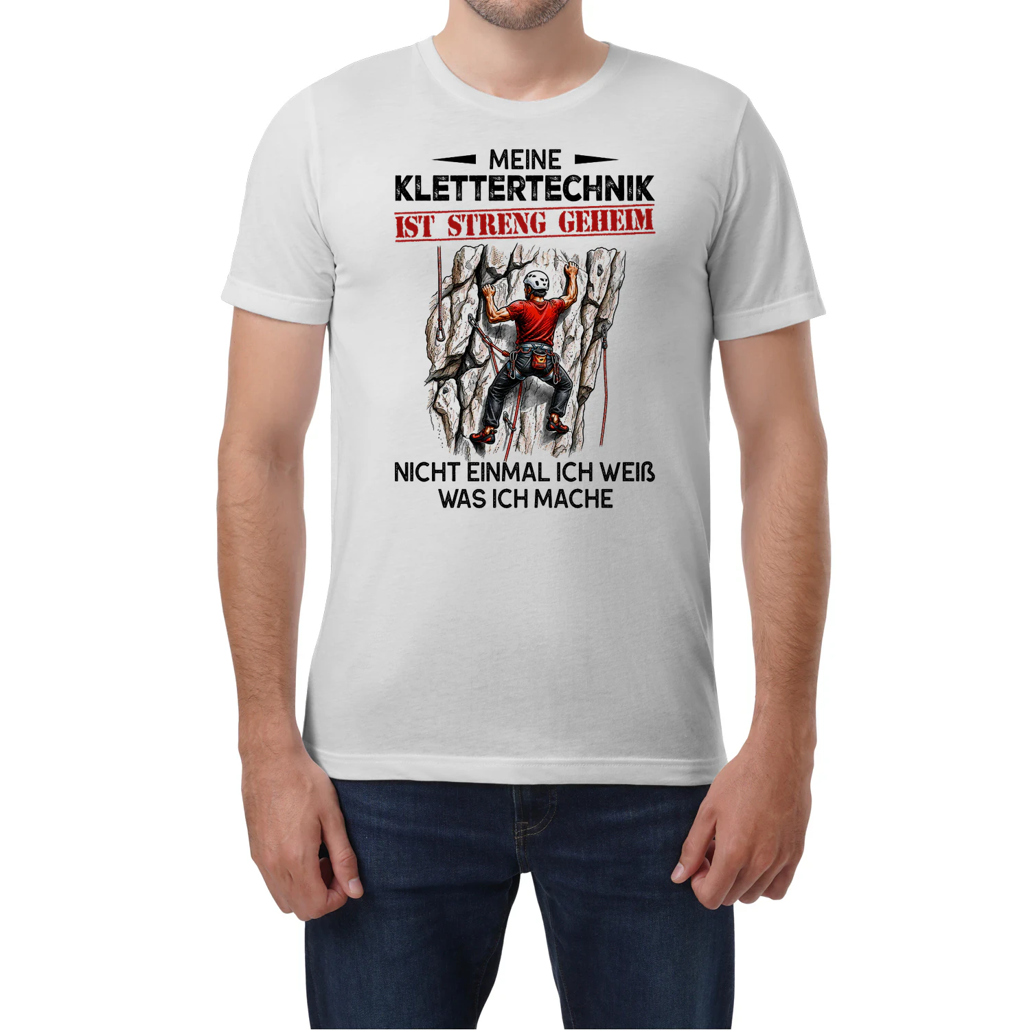 Meine Klettertechnik Ist Streng Geheim