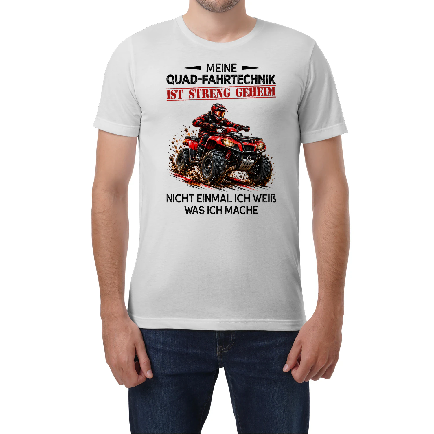 Meine Quad-fahrtechnik Ist Streng Geheim