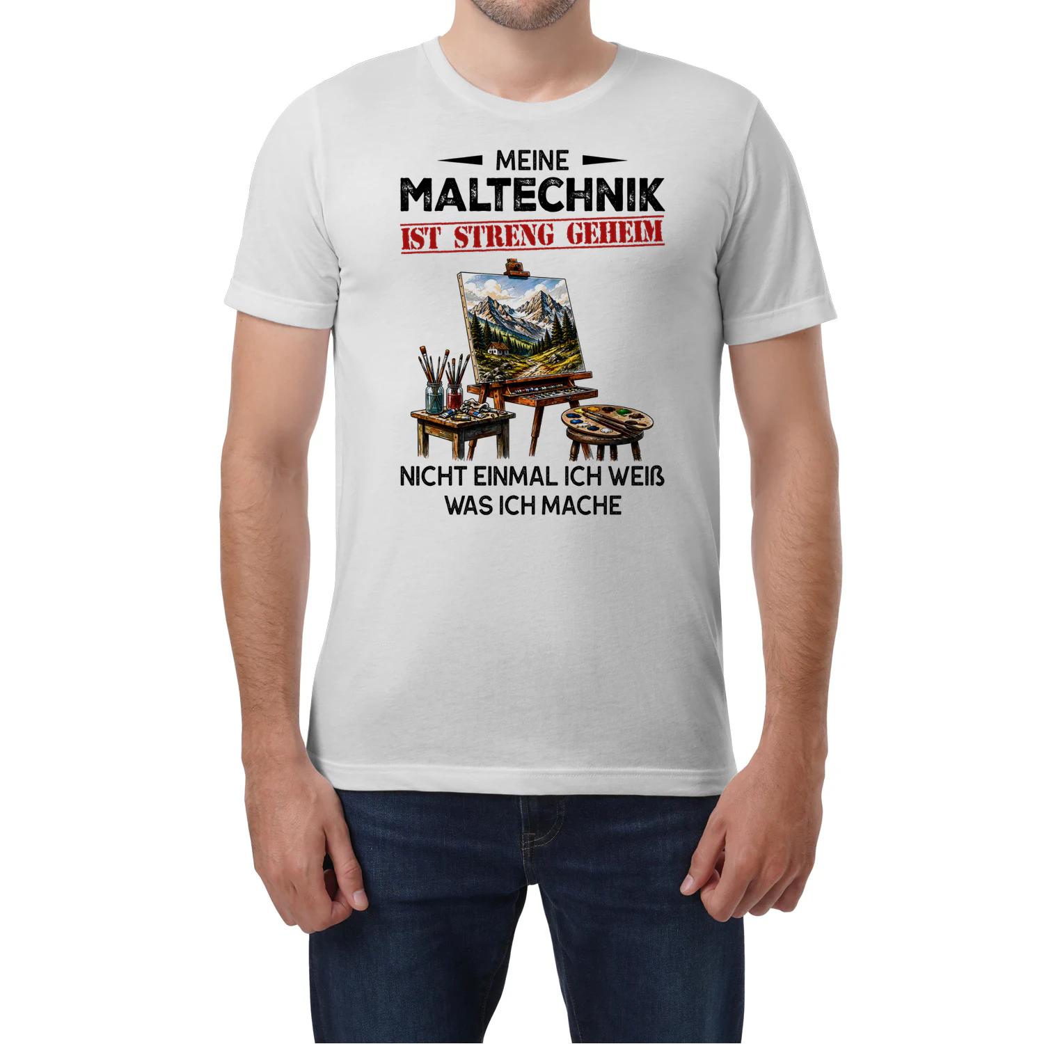 Meine Maltechnik Ist Streng Geheim