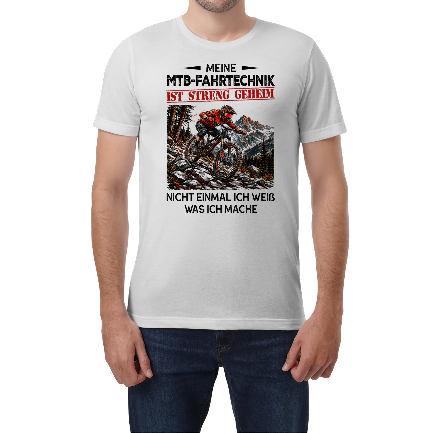 Meine Mtb-fahrtechnik Ist Streng Geheim