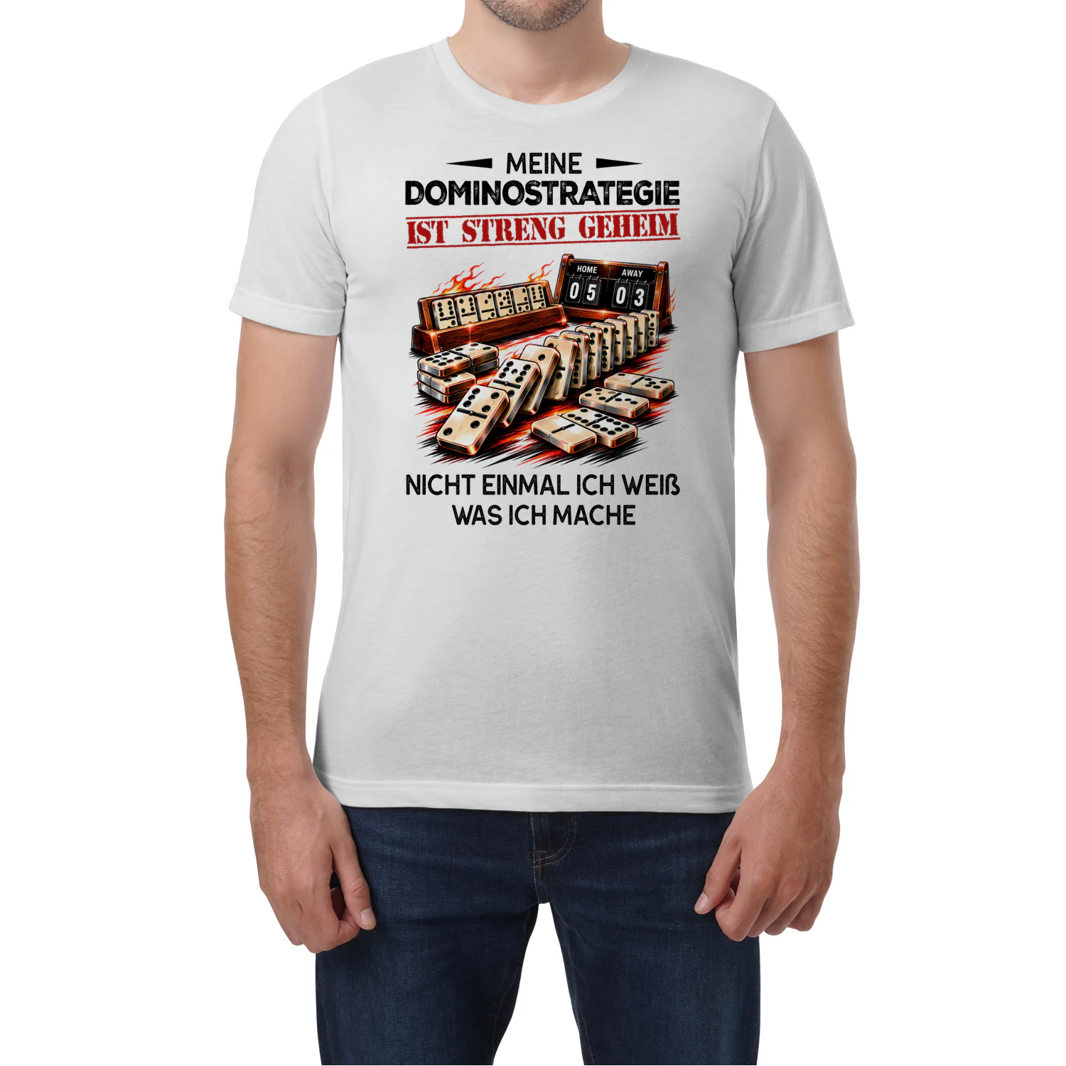 Meine Dominostrategie Ist Streng Geheim
