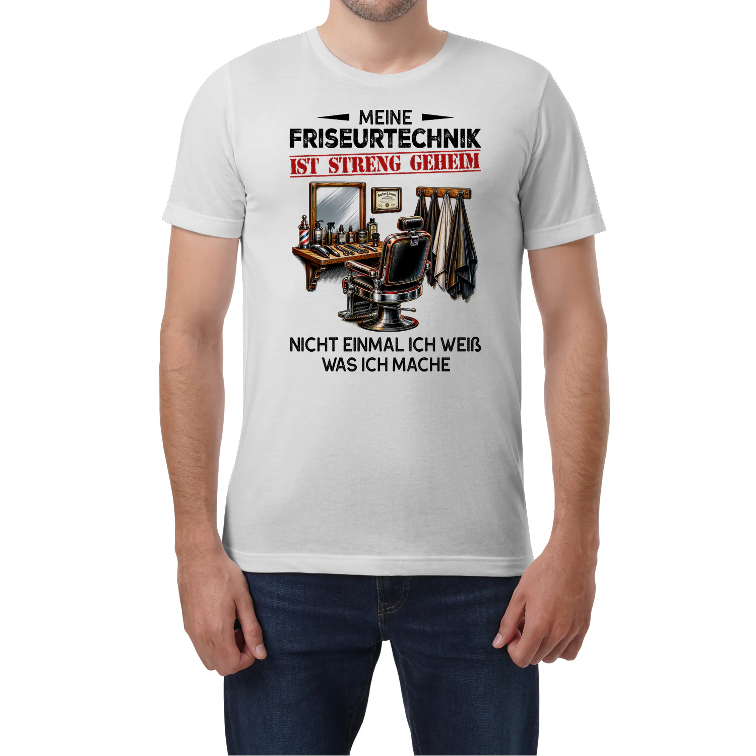 Meine Friseurtechnik Ist Streng Geheim