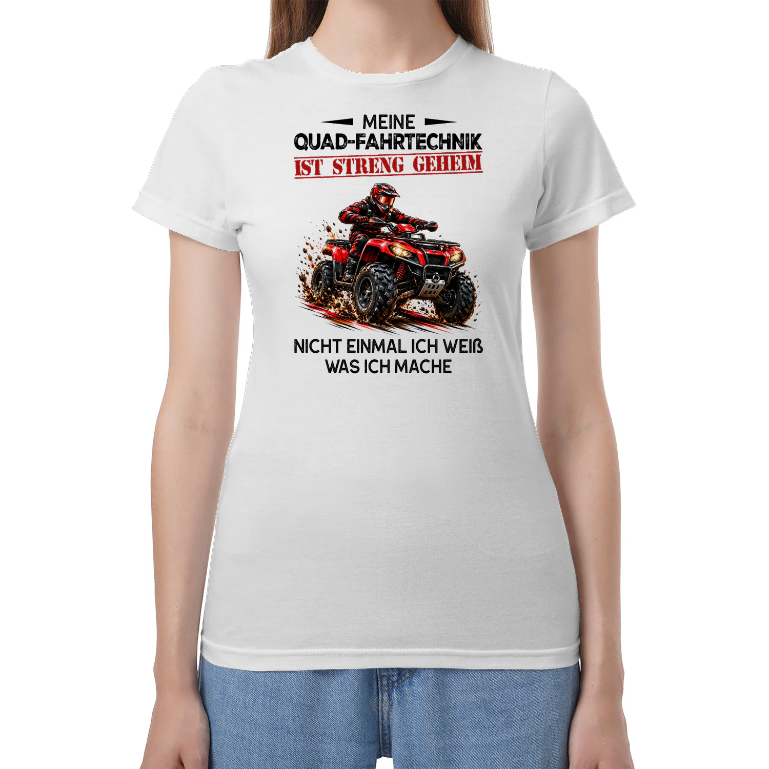 Meine Quad-fahrtechnik Ist Streng Geheim