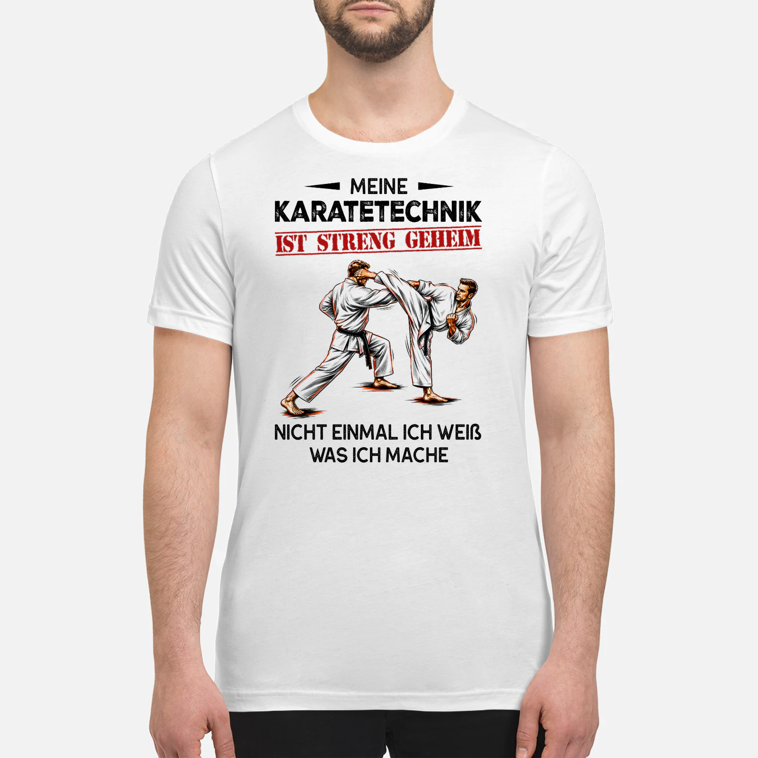 Meine Karatetechnik Ist Streng Geheim
