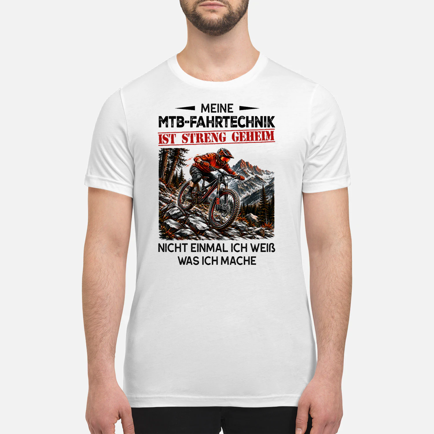 Meine Mtb-fahrtechnik Ist Streng Geheim