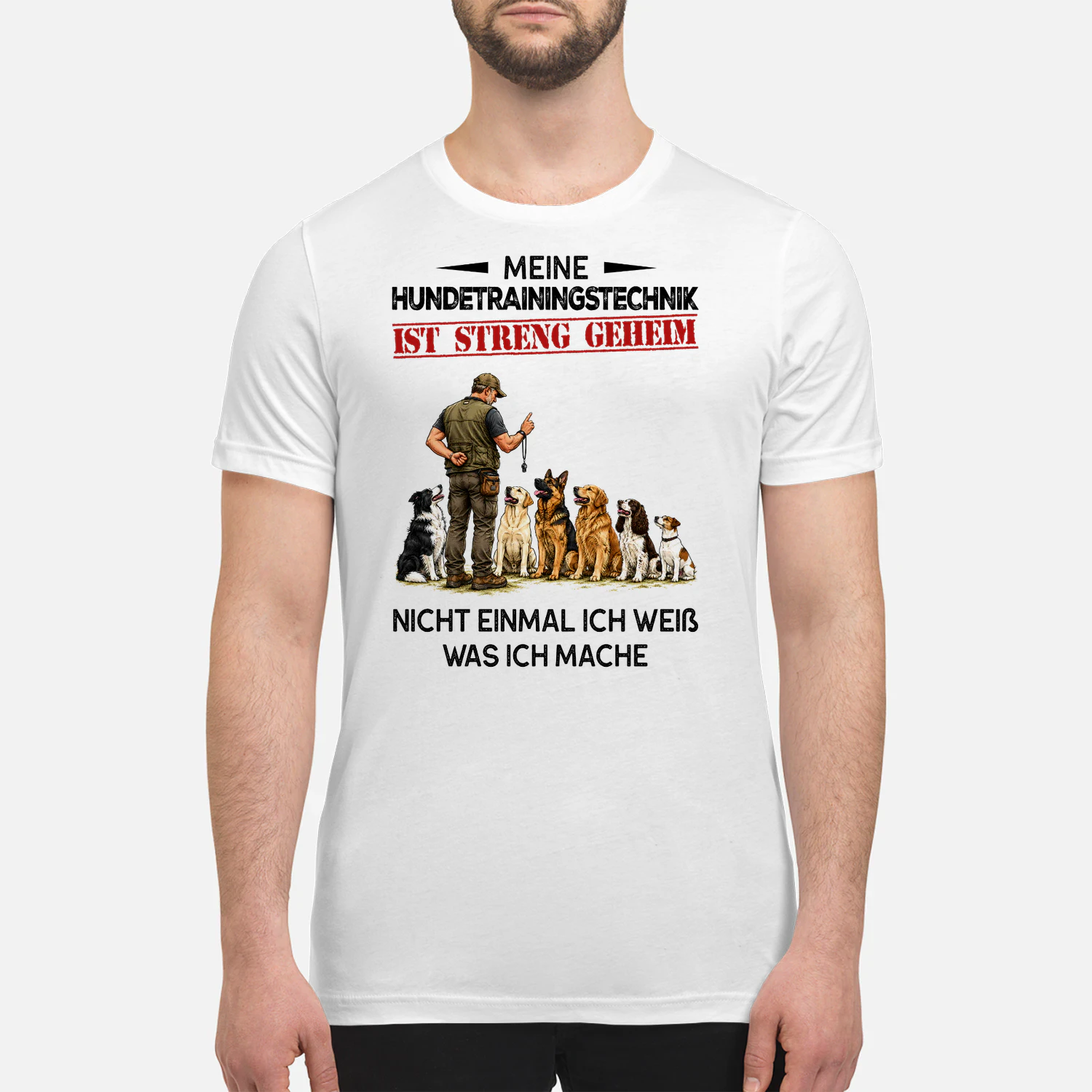 Meine Hundetrainingstechnik Ist Streng Geheim