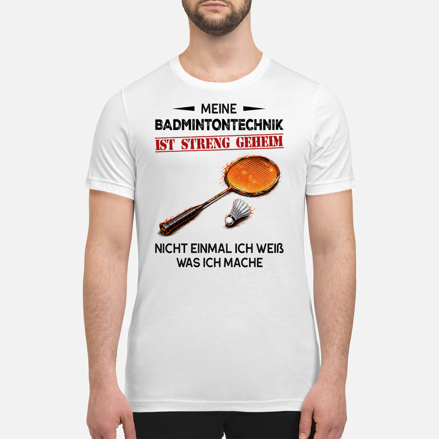 Meine Badmintontechnik Ist Streng Geheim