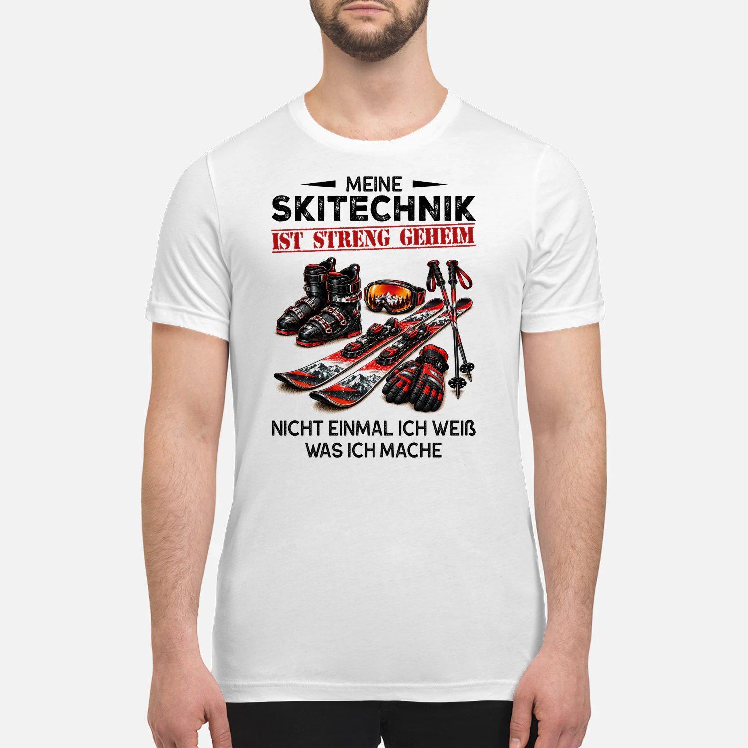 Meine Skitechnik Ist Streng Geheim