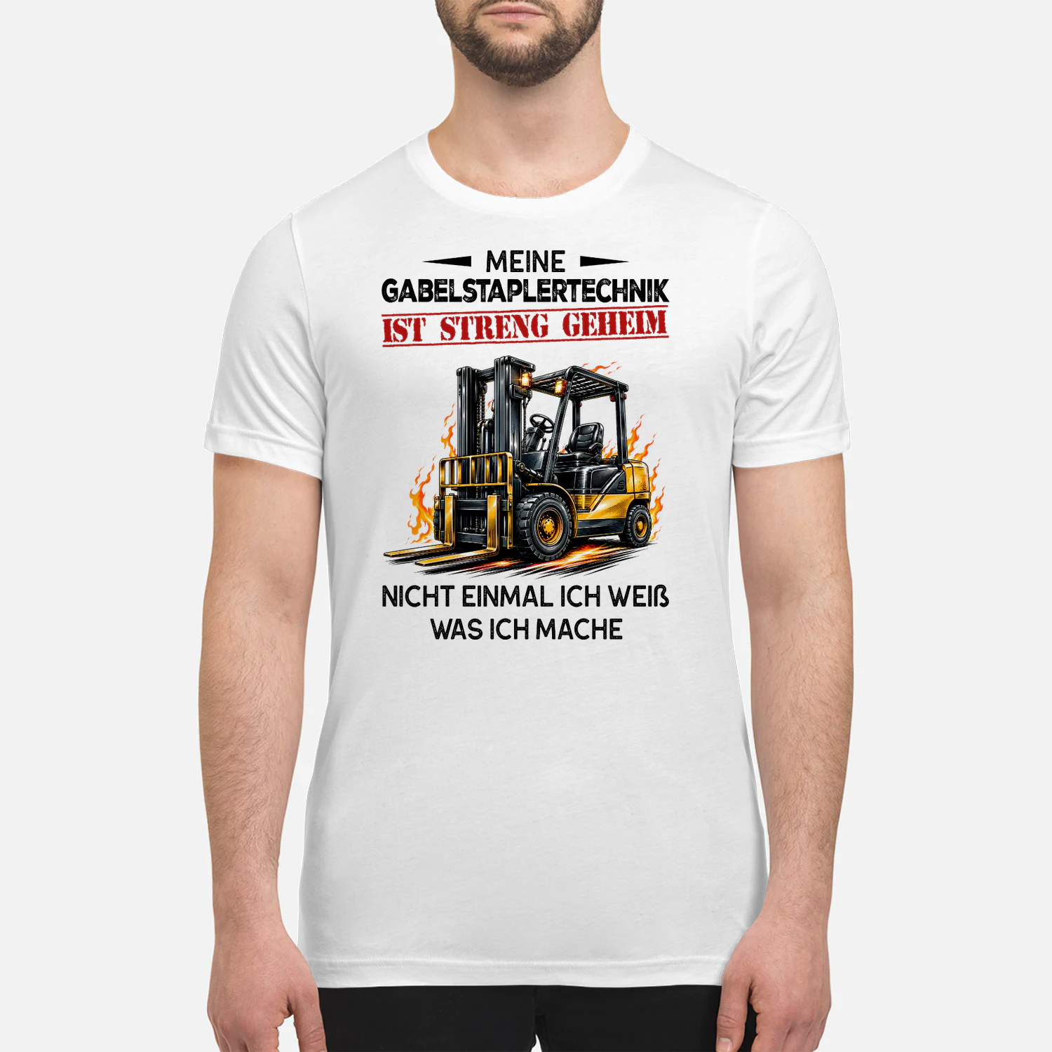 Meine Gabelstaplertechnik Ist Streng Geheim